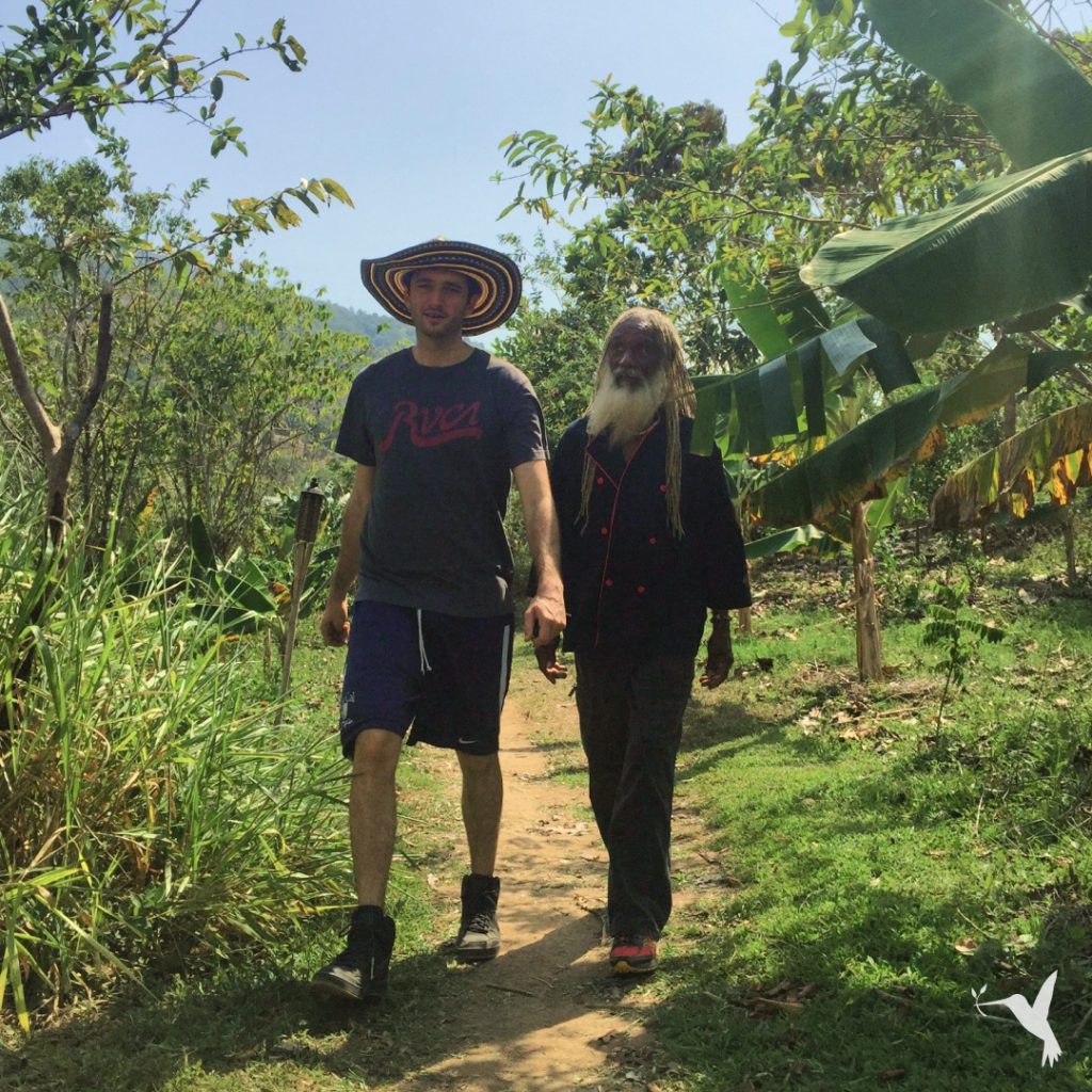 Partnership Spotlight Dr. Aris LaTham at the farm