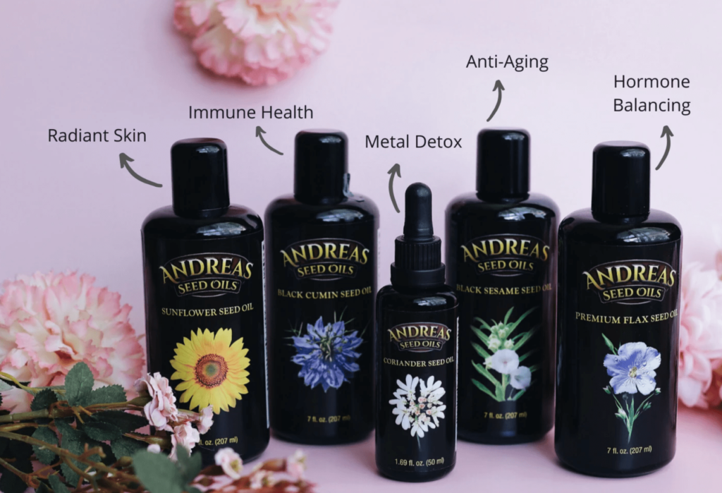 Andreas Seed Oils Properties