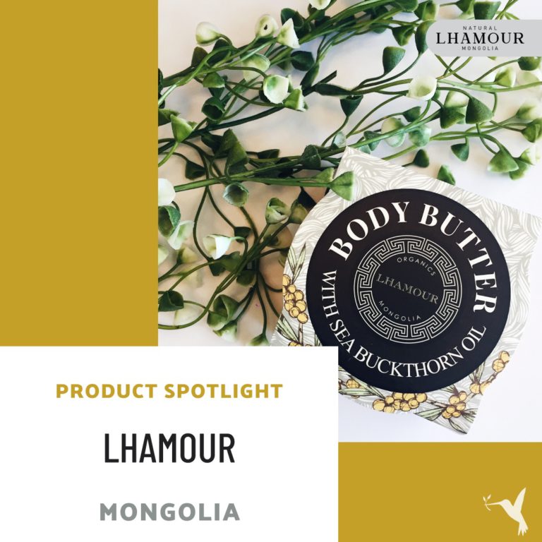 Lhamour’s Sea Buckthorn Oil Body Butter at Producers Market