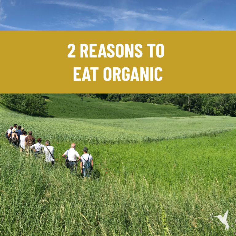 2 reasons to eat organic