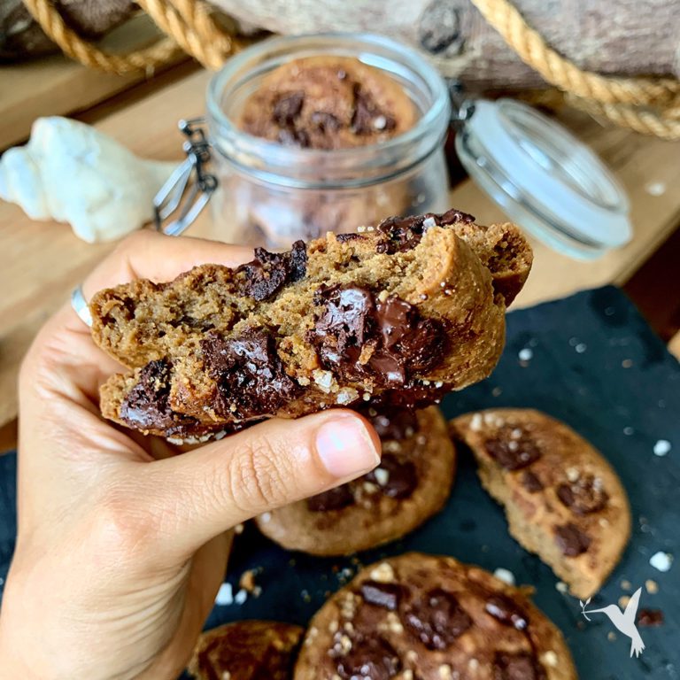 Plant-based protein chocolate chip cookies