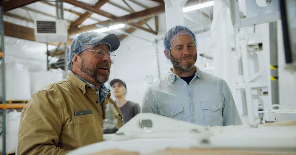 Leaders from Cairnspring Mills actively participating in the supply chain