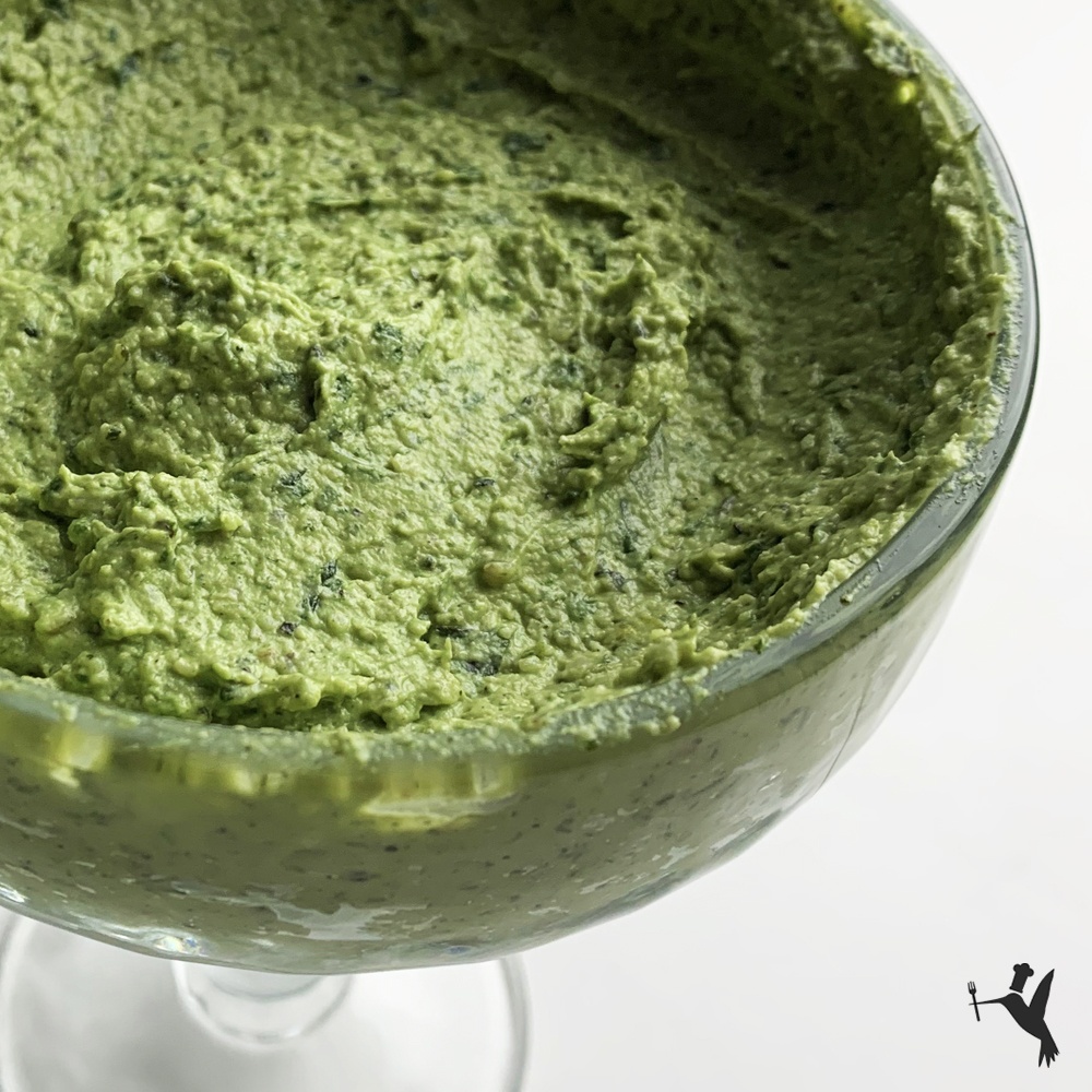 Creamy Hemp Seed Pesto Raw Vegan Recipe Producers Stories