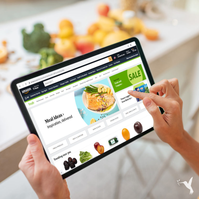 Amazon Fresh Digital Shopping Cart & Checkout