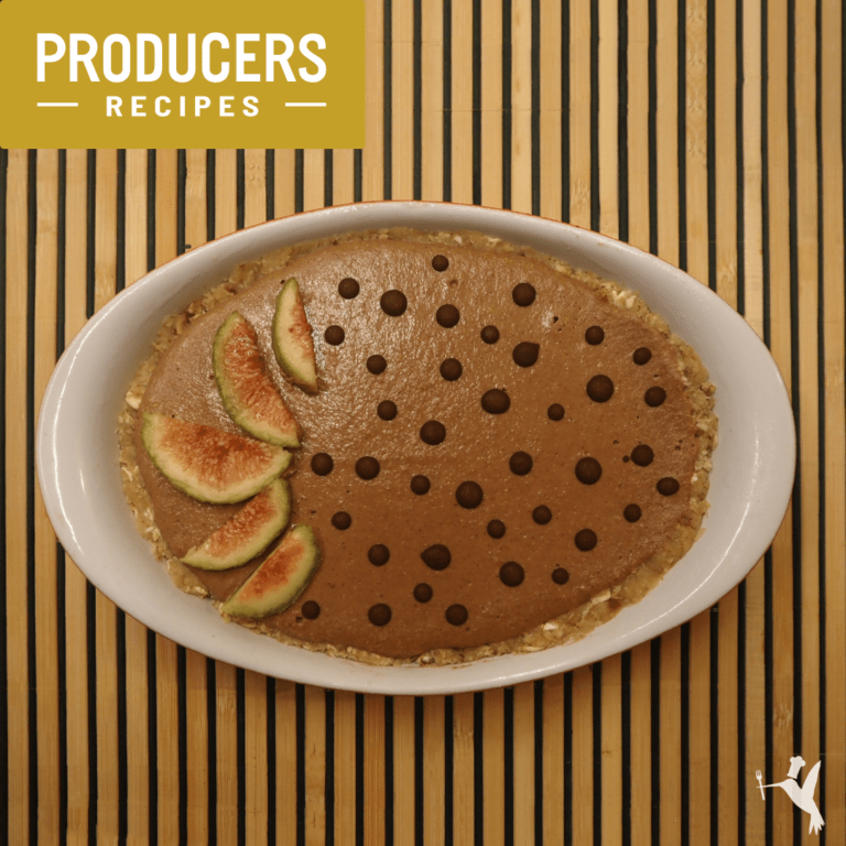 Carob Cashew Pie (Raw Vegan Pie Recipe)